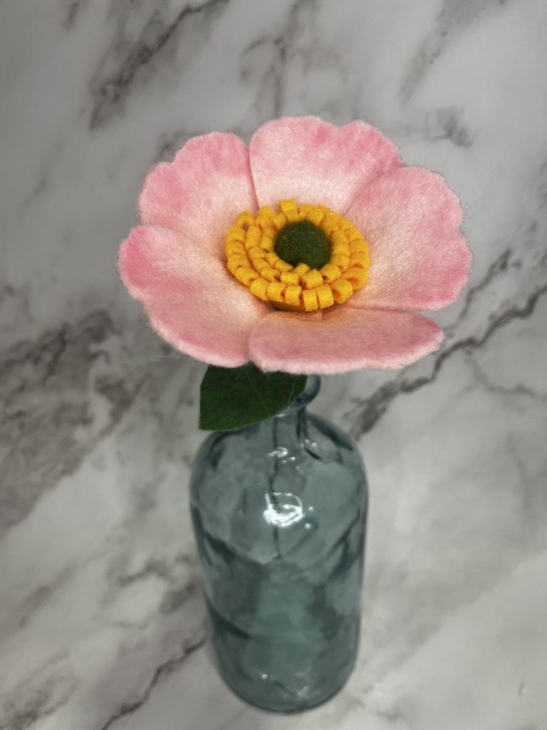 Blurred Pink Poppy