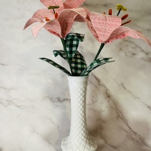 Pink/Red Lily Flower