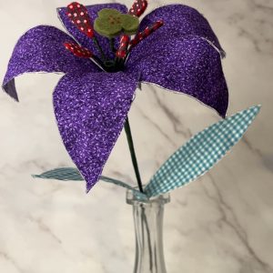 Purple Lily Flower