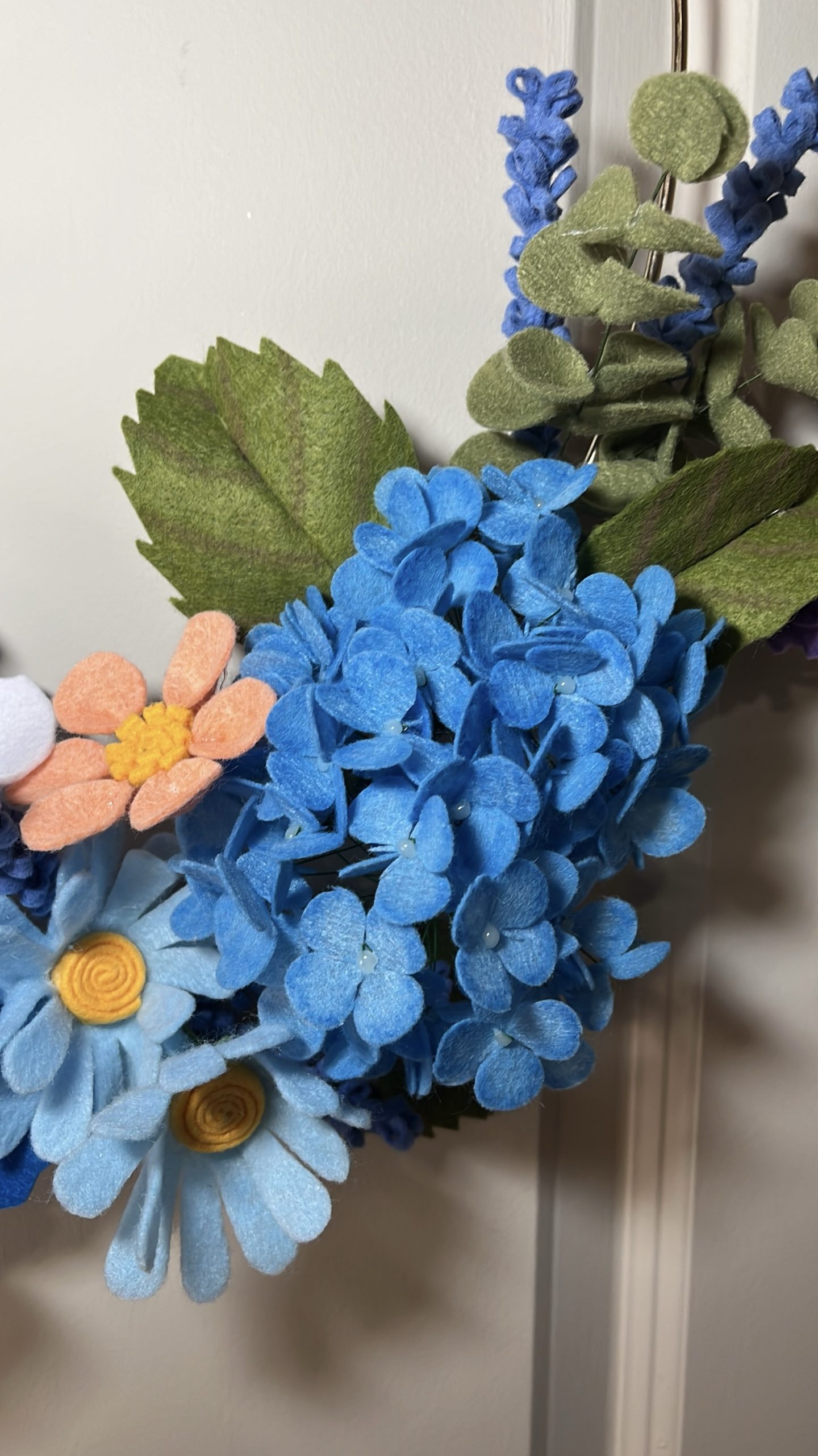 Wall Wreath - Bluebell Halo - Image 7