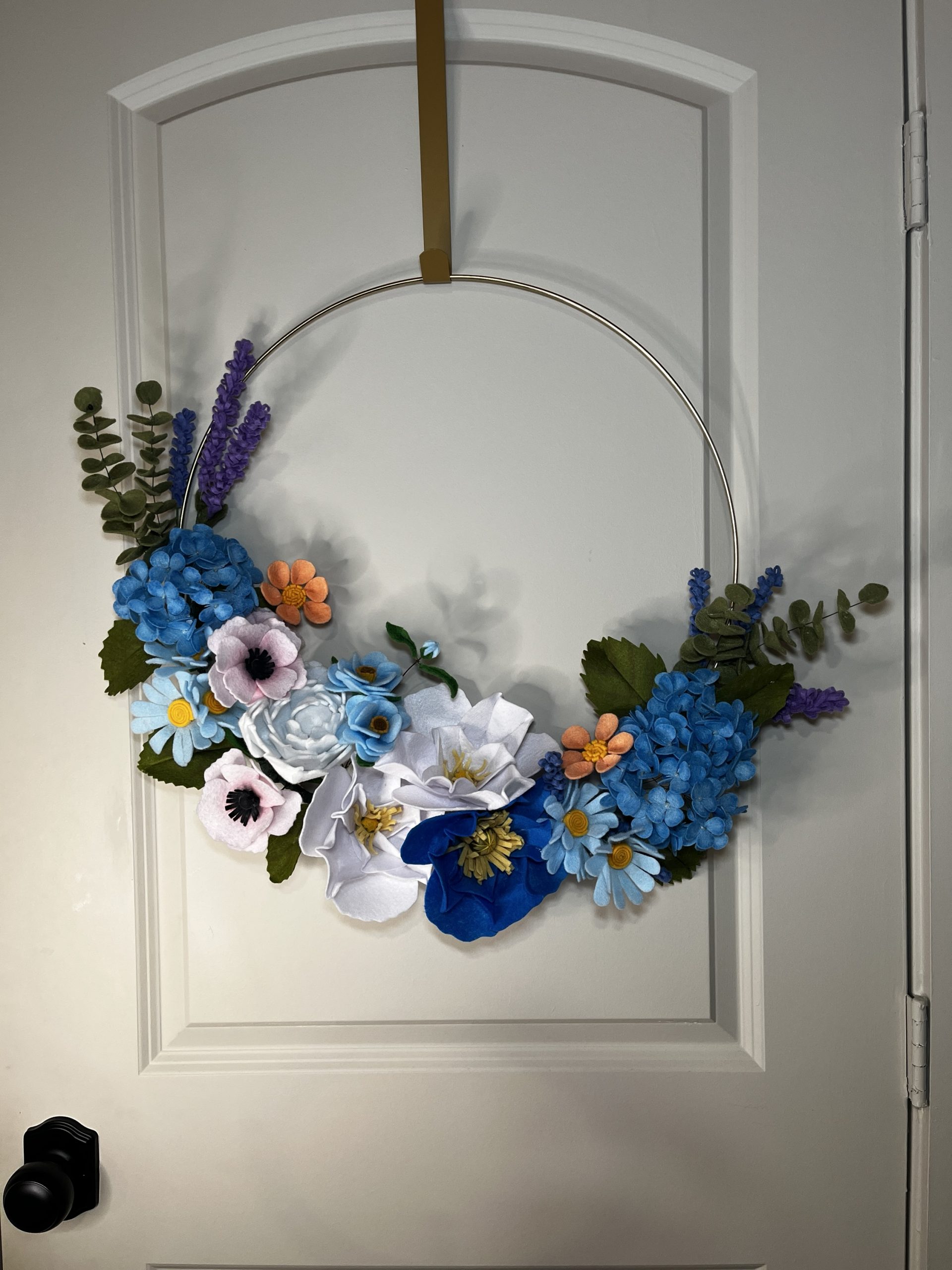 Wall Wreath - Bluebell Halo - Image 6