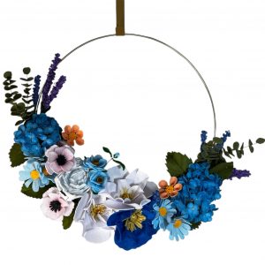 Wall Wreath - Bluebell Halo