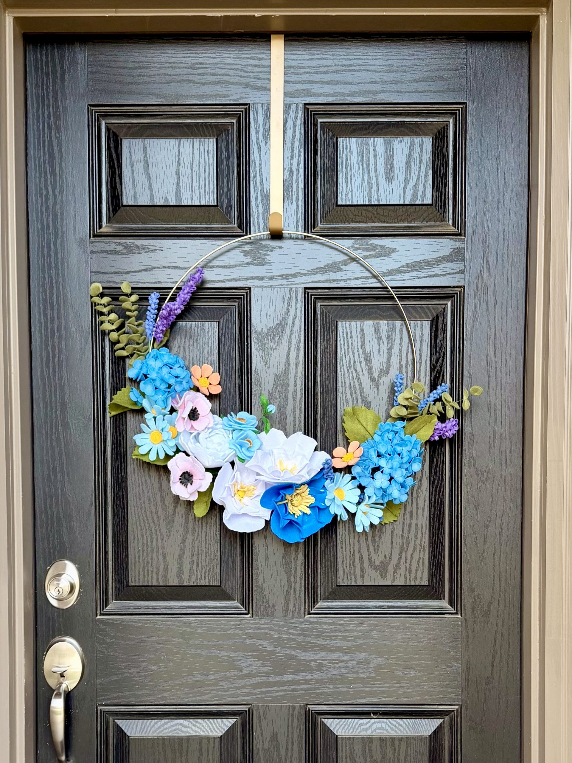 Wall Wreath - Bluebell Halo - Image 9