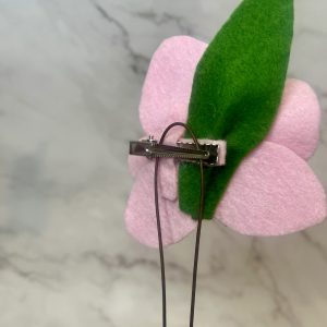 Pink Orchid Hair Clip - Image 4