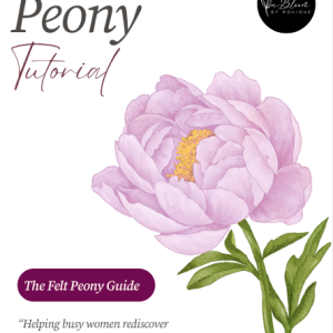 The Felt Peony Guide