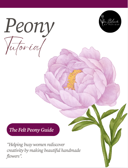 The Felt Peony Guide